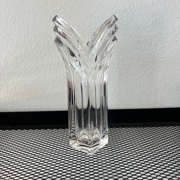 Mikasa Other - Vintage Mikasa Lead Crystal Deco Bud Vase